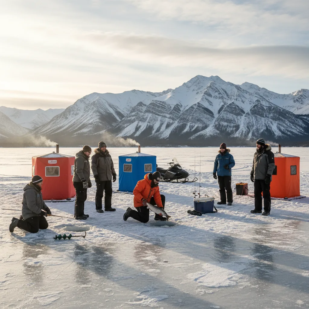 Brisa Azul Ice Fishing