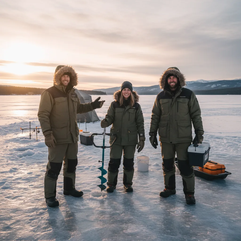 Brisa Azul Ice Fishing